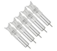 wolfman Pointes de Flèche Lumineuses pour Arc à Poulies Automatique Pointes de Flèche Allumée pour Chasse Et Tir pour Flèche de 6.2mm/7.6mm 5 Pcs (7.6mm - Coloré)