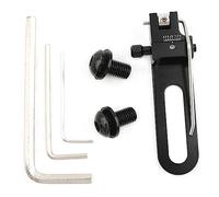 wolfman Tir à l'arc Repose-Flèche Magnétique Arc Recourbé Support de Flèche Ajustable en Aluminium Antichoc équipement de Tir à l'arc Accessoire pour Arc Recurve Droitier