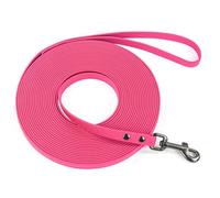 Wolfone Laisse Cross-Country pour Chiens 20m Rose