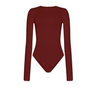Wolford - Body Manches Longues Berlin - Femme - Tops - Rouge - Taille: 42 FR