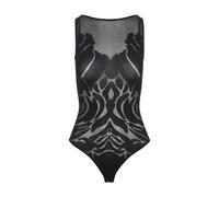 Wolford - Body sans manches Rose Shadow - Femme - Tops - Noir - Taille: 40 FR