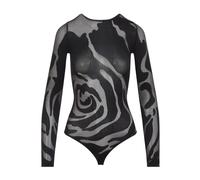 Wolford - Body String Rose Shadow - Femme - Tops - Noir - Taille: 40 FR