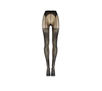 WOLFORD Collant mode FLOWER 20 DEN black/black noir | L