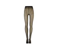 WOLFORD Collant mode VELVET NET ILLUSION Noir/Noir noir | S