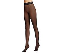 Wolford Collants Fatal 15 sans coutures, Femme, noir (Black 7005), L