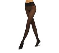 Wolford Collants fluo 40 deniers pour femme, collants semi-transparents brillants avec taille élastique douce, bout renforcé invisible, noir, X-Small