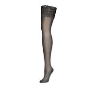 Wolford Bas Satin Touch 20 Stay-Up Noir Taille L
