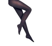 Wolford Collants 'Velvet de Luxe 66 Comfort Tigh' bleu foncé, Taille XL