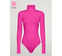 Wolford Colorado Body Rose Special Edition Manches Longues Col Roulé
