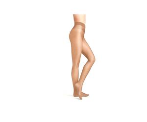WOLFORD Feinstrumpfhose Pqt. de 3 Satin Touch 14807 (gobi) beige | S