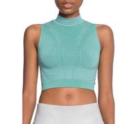 Wolford - Hauts sans manches - Femme - Tops - Vert - Taille: 38 FR