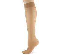 Wolford Individual 10 Knee-Highs Cuisses, 10 DEN, Beige (lumière Faible), M Femme