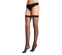 Wolford Individual 10 Stay-Up Collants, 10 DEN, Noir (Black 7005), L Femme