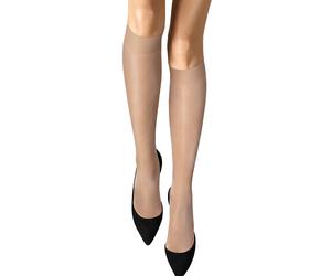 WOLFORD Kniestrümpfe Satin Touch 20 den Cosmetic beige | M