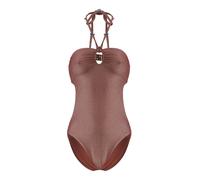 Wolford Maillot de bain ' Disco One Piece ' bronze, Taille XS