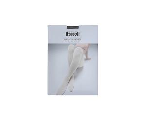 WOLFORD Modestrumpfhose Mary Cotton Rib Black noir | S