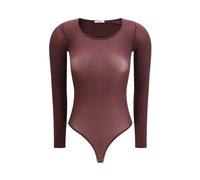 Wolford - Polyamide Top - Femme - Tops - Brun - Taille: 40 FR