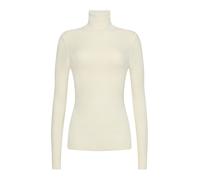 Wolford - Pull en côtes fines en mérinos - Femme - Pulls - Beige - Taille: 36 FR