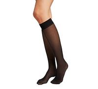 Wolford Pure Energy 30 Leg vitalizer Cuisses, 30 DEN, Noir, M Femme