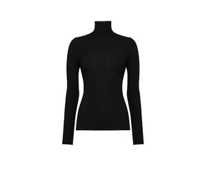 WOLFORD Rollkragenpullover noir | M
