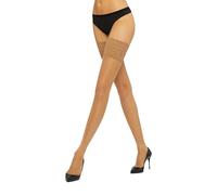 Wolford Satin Touch 20 Stay-Up Cuisses, 20 DEN, Beige (Beige Caramel), M Femme