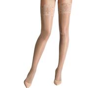 Wolford Satin Touch 20 Stay-Up Collants, 20 DEN, Beige (Cosmetic 4273), Taille S Femme