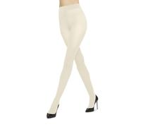 WOLFORD Velvet de Luxe 66 Collants pour Femme, Écru, Medium