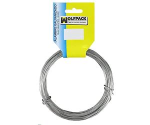 Wolfpack 1010359 Rouleau de fil galvanisé Taille 1/0,6 mm 250 g