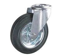 Wolfpack 11110821 Roue, Noir, 100 mm