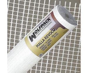 WOLFPACK 1202105 Line Rouleau de Maille Professionnelle Blanc 50 m x 1 m/5 x 5 mm, Cranberry