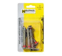 WOLFPACK 13132040 Blister Fixation Métallique Vis 10 X 100/12 2 Pièces ()