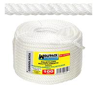 Wolfpack 16010205 Bobine de corde à fils multiples en polypropylène 100 m x 6 mm