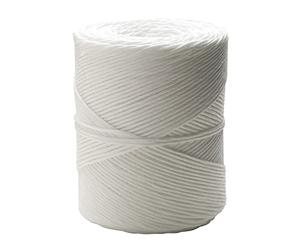 Wolfpack 16011000 Bobine de corde raphia 750 g Blanc