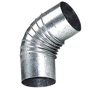 Wolfpack 22010124 - Tuyau coudé de radiateur (galvanisé, 120 mm)