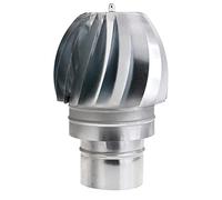Wolfpack 22011129 Extracteur galvanisé pour poêle 110 mm