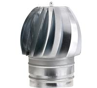 WOLFPACK 22011132 Chapeau Extracteur Galvanisé Poêle à 200 mm, Cranberry