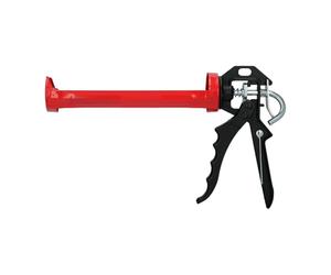 Wolfpack 2320185 Pistolet professionnelle silicone-Rouge/Noir