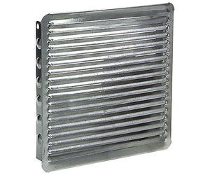 WOLFPACK 2530032 Grille d'aération encastrable 17 x 17 cm. Aluminium