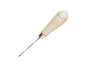 Wolfpack 2640001 Poinçon sans œil avec manche en bois Nº 0