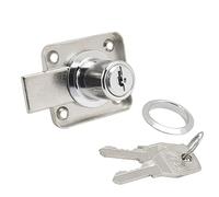 Wolfpack Serrure pour armoire 3030029 – Finition chromée 362/20 mm