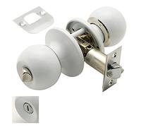 WOLFPACK 3030595 Poignée de porte avec loquet pour salle de bains