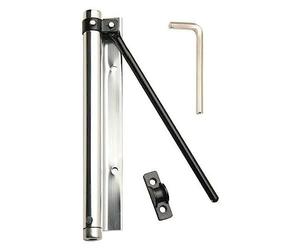 Wolfpack 3091455 Ressort de porte en anluminium anodisé Argenté Sous blister