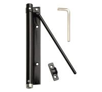 Wolfpack 3091465 Ressort de porte en aluminium anodisé Noir Sous blister