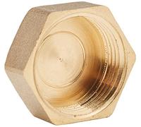 WOLFPACK 4020084 Bouchon femelle en laiton 3/4", Cranberry