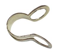 Wolfpack 4110072 100 attaches pour chaîne de boules Laiton chromé 4 mm