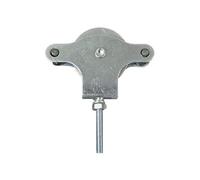 Poulie étendoir Wolfpack zinguée 40 mm Réa métallique à vis