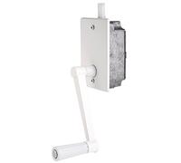 WOLFPACK 5250255 - Manivelle de Levage à encastrer, pour volet, Blanc Extra Large
