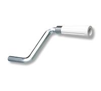 Wolfpack 5250265 - Manivelle pour treuil de store court Blanc
