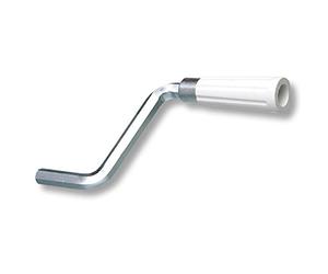 Wolfpack 5250265 - Manivelle pour treuil de store court Blanc