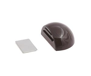 WOLFPACK 5320342 Butée de Porte adhésive magnétique Marron